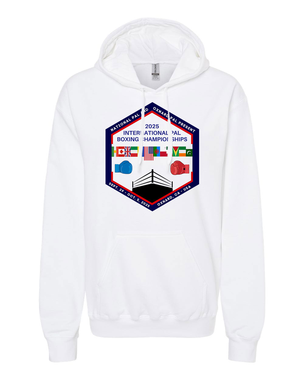 Oxnard PAL Boxing Hoodie